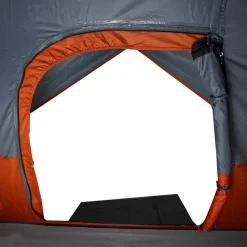 vidaXL Actividades Al Aire Libre-Tienda de campaña iglú para 2 personas impermeable naranja