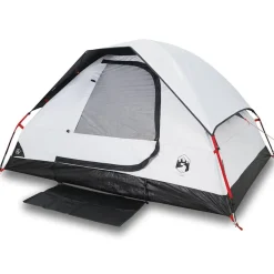 vidaXL Tienda de campaña iglú 2 personas tela opaca impermeable Blanco Online