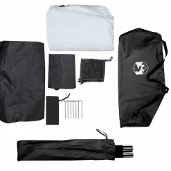 vidaXL Tienda de campaña iglú 2 personas tela opaca impermeable Blanco Online