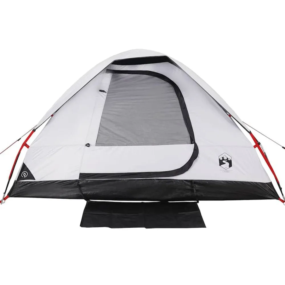 vidaXL Tienda de campaña iglú 2 personas tela opaca impermeable Blanco Online