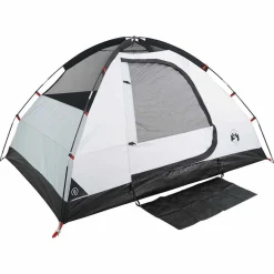 vidaXL Tienda de campaña iglú 2 personas tela opaca impermeable Blanco Online