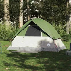 vidaXL Tienda de campaña iglú para 2 personas impermeable Verde Best