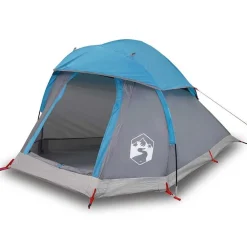 vidaXL Tienda de campaña iglú para 1 persona impermeable Azul Outlet
