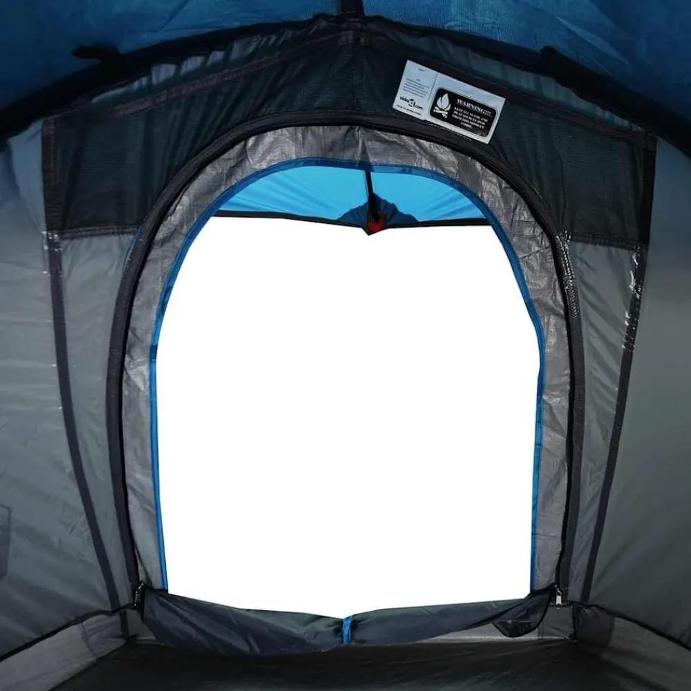 vidaXL Tienda de campaña iglú para 1 persona impermeable Azul Outlet