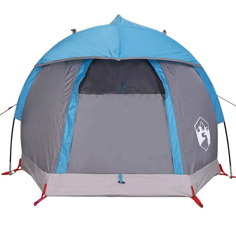 vidaXL Tienda de campaña iglú para 1 persona impermeable Azul Outlet
