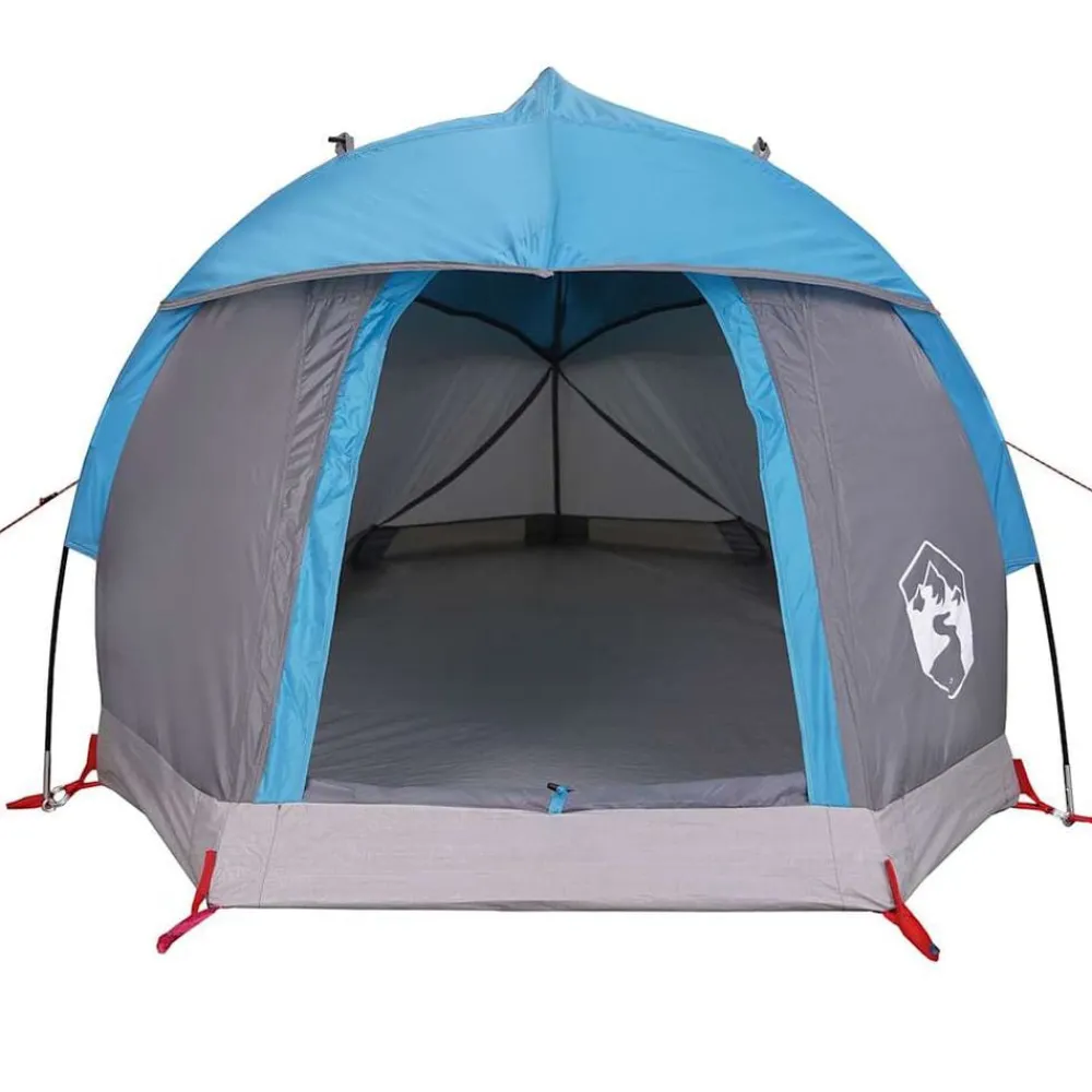 vidaXL Tienda de campaña iglú para 1 persona impermeable Azul Outlet