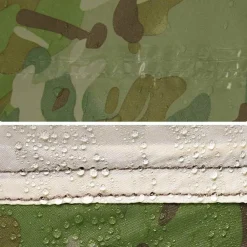 vidaXL Tienda de campaña iglú para 2 personas impermeable Camuflaje