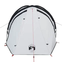 vidaXL Tienda de campaña iglú 2 personas tela opaca impermeable blanco Blanco opaco Online