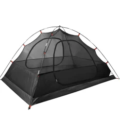 vidaXL Actividades Al Aire Libre-Tienda de campaña iglú 2 personas tela opaca impermeable blanco