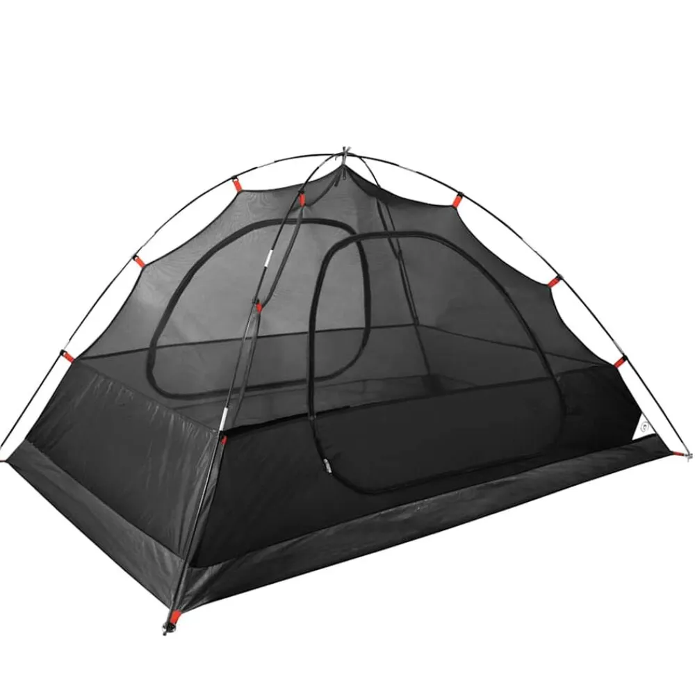 vidaXL Actividades Al Aire Libre-Tienda de campaña iglú 2 personas tela opaca impermeable blanco