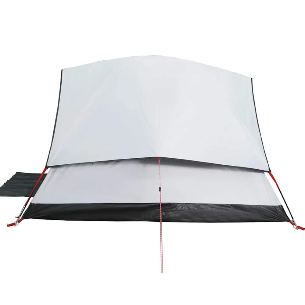 vidaXL Actividades Al Aire Libre-Tienda de campaña iglú 2 personas tela opaca impermeable blanco