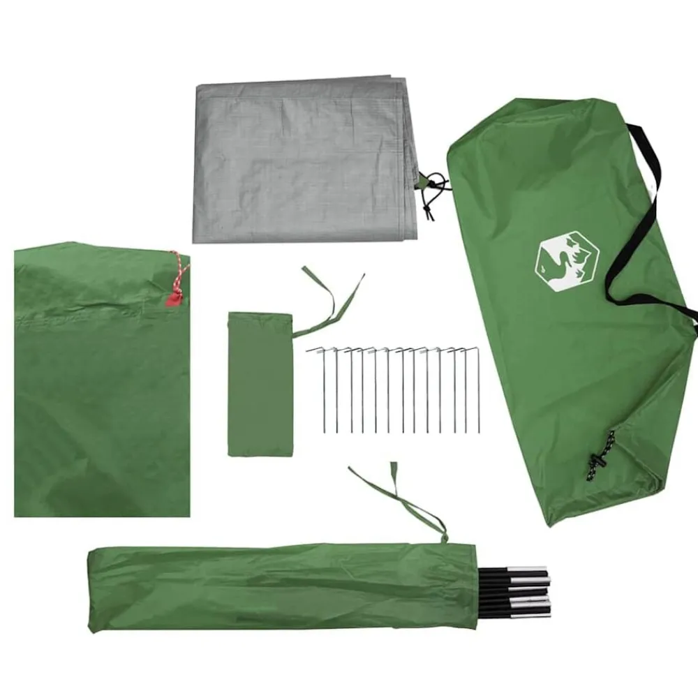 vidaXL Actividades Al Aire Libre-Tienda de campaña iglú para 2 personas impermeable