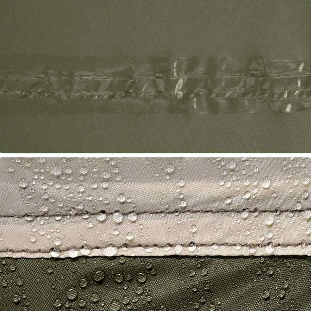 vidaXL Tienda de campaña iglú para 2 personas impermeable Verde oliva Discount