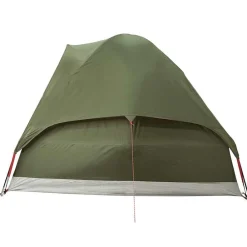 vidaXL Tienda de campaña iglú para 2 personas impermeable Verde oliva Discount