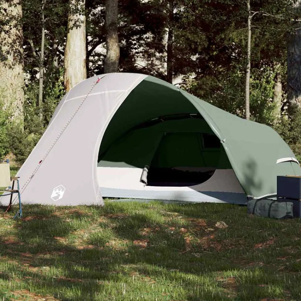 vidaXL Actividades Al Aire Libre-Tienda de campaña iglú para 4 personas impermeable