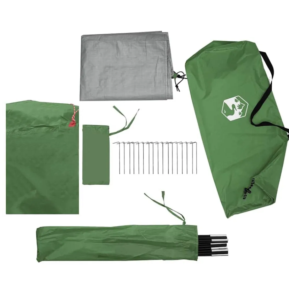 vidaXL Actividades Al Aire Libre-Tienda de campaña iglú para 2 personas impermeable
