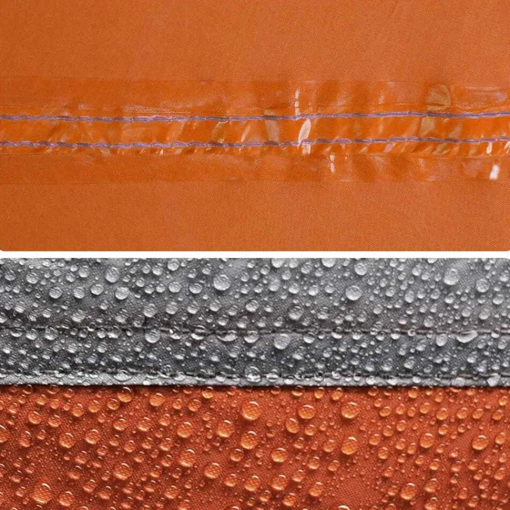 vidaXL Tienda de campaña iglú para 3 personas impermeable naranja Gris y naranja New