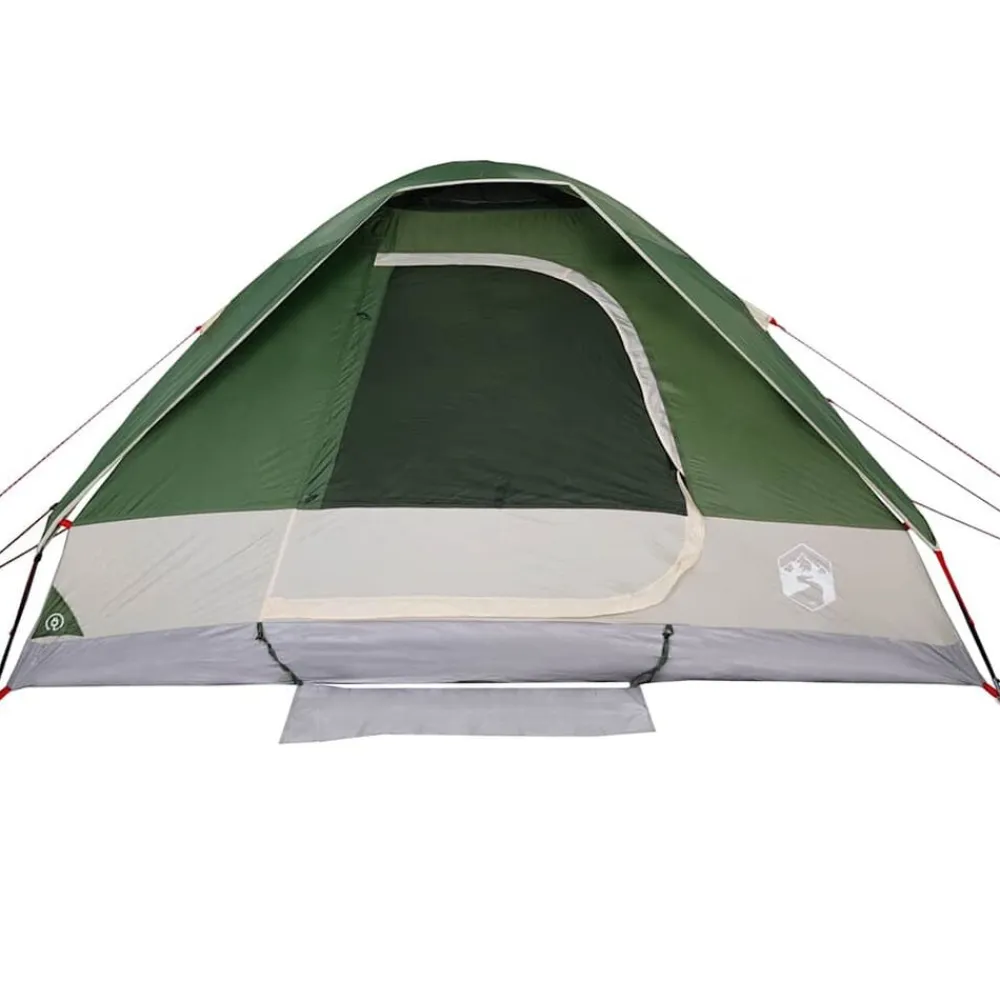 vidaXL Tienda de campaña iglú para 2 personas impermeable Verde Clearance