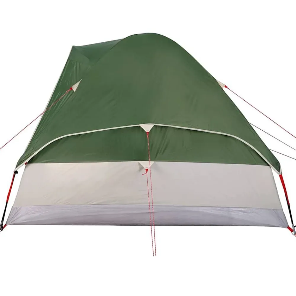 vidaXL Tienda de campaña iglú para 2 personas impermeable Verde Clearance