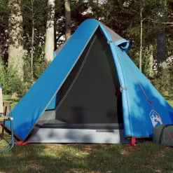 vidaXL Tienda de campaña iglú para 2 personas impermeable Azul New