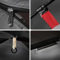 vidaXL Tienda de campaña iglú para 2 personas impermeable Azul New