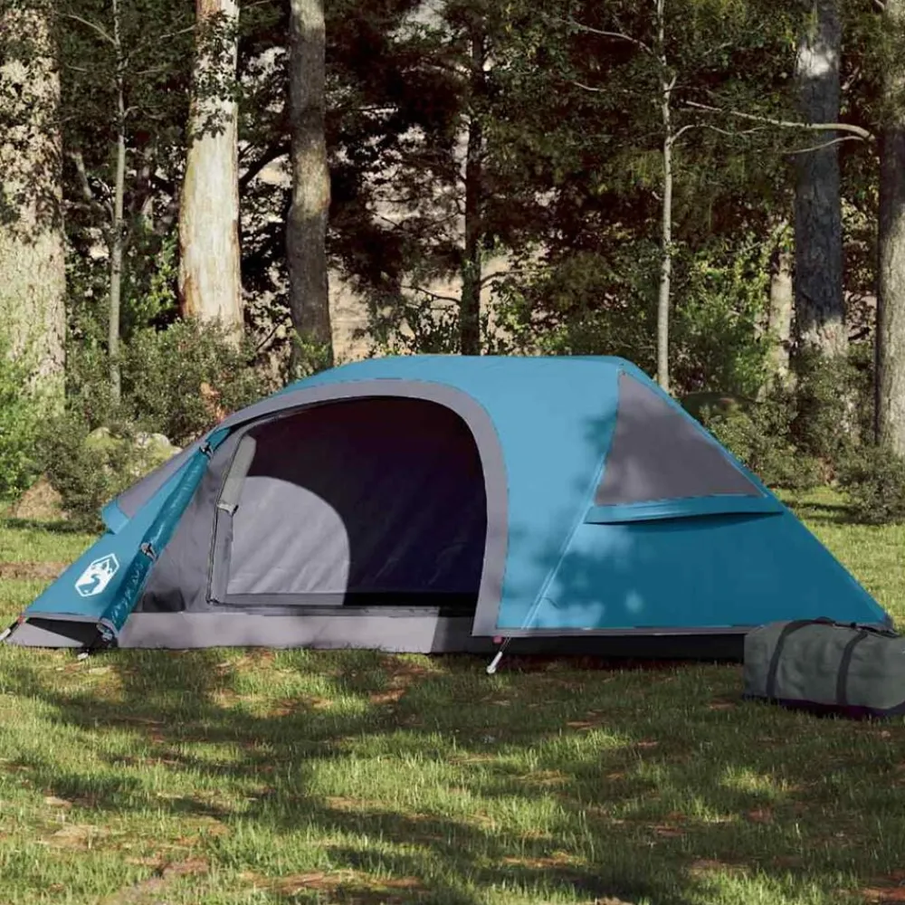 vidaXL Actividades Al Aire Libre-Tienda de campaña iglú para 1 persona impermeable