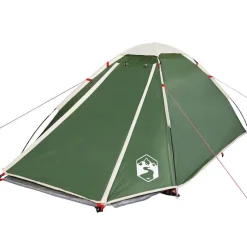 vidaXL Tienda de campaña iglú para 2 personas impermeable Verde Clearance