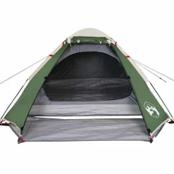 vidaXL Tienda de campaña iglú para 2 personas impermeable Verde Clearance