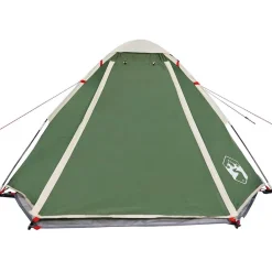 vidaXL Tienda de campaña iglú para 2 personas impermeable Verde Clearance