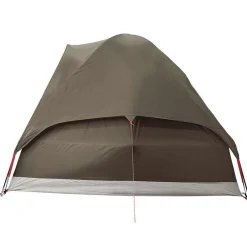 vidaXL Actividades Al Aire Libre-Tienda de campaña iglú para 2 personas impermeable marrón