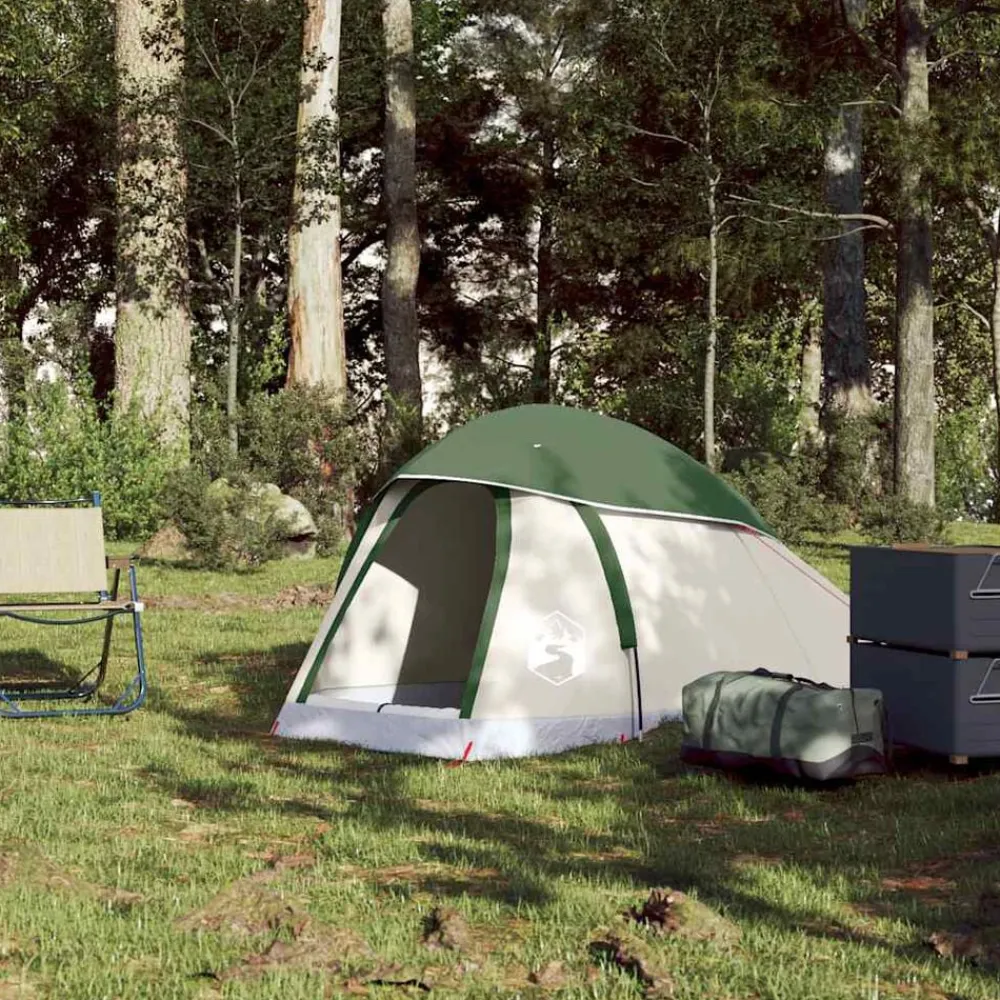 vidaXL Actividades Al Aire Libre-Tienda de campaña iglú para 1 persona impermeable