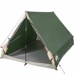 vidaXL Actividades Al Aire Libre-Tienda de campaña marco en A para 2 personas impermeable