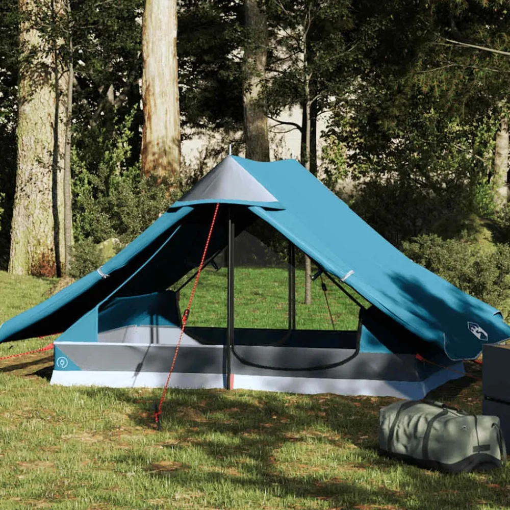 vidaXL Actividades Al Aire Libre-Tienda de campaña para 2 personas impermeable