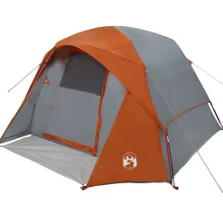 vidaXL Actividades Al Aire Libre-Tienda de campaña para 4 personas impermeable