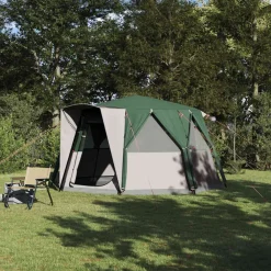 vidaXL Actividades Al Aire Libre-Tienda de campaña para 6 personas 425 x 396 x 222 cm