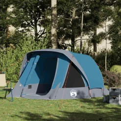 vidaXL Actividades Al Aire Libre-Tienda de campaña para 4 personas impermeable