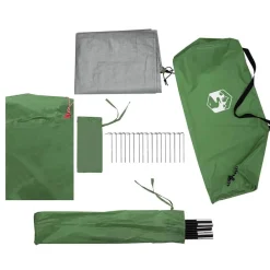 vidaXL Actividades Al Aire Libre-Tienda de campaña para coche para 4 personas impermeable