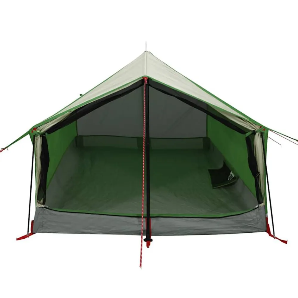 vidaXL Tienda de campaña para 2 personas impermeable Verde Clearance