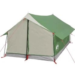 vidaXL Tienda de campaña para 2 personas impermeable Verde Clearance