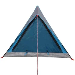 vidaXL Tienda de campaña para 2 personas impermeable Azul