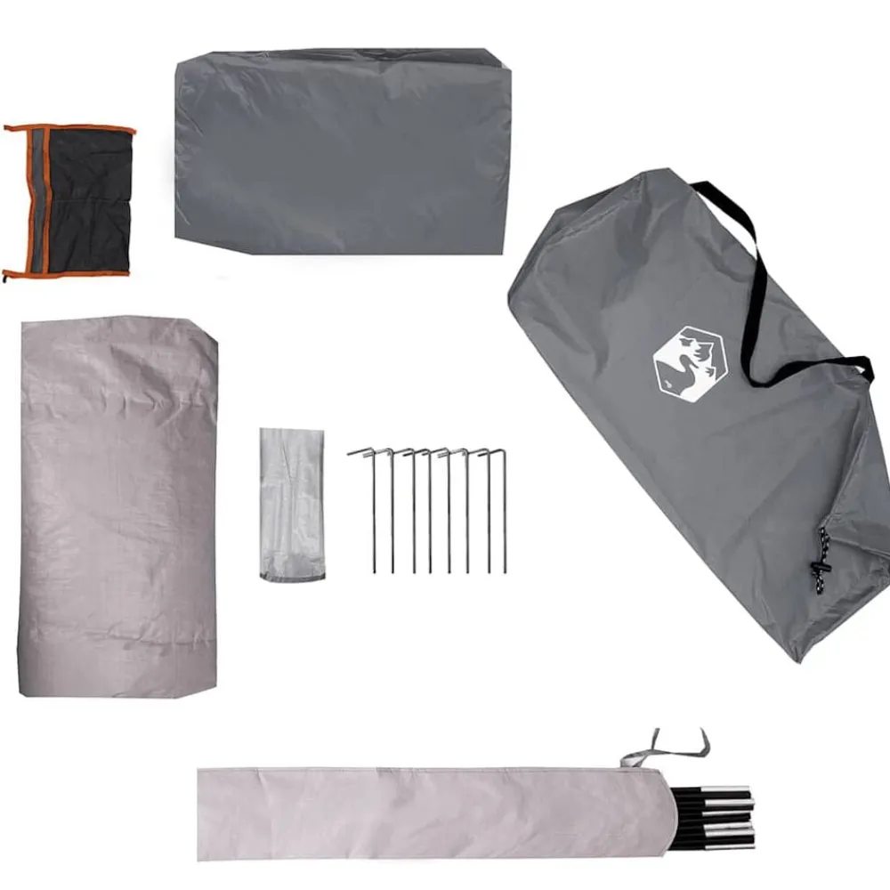 vidaXL Actividades Al Aire Libre-Tienda de campaña para 1 persona impermeable