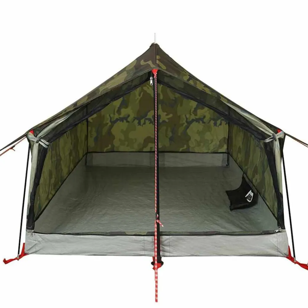 vidaXL Tienda de campaña para 2 personas impermeable Camuflaje Best