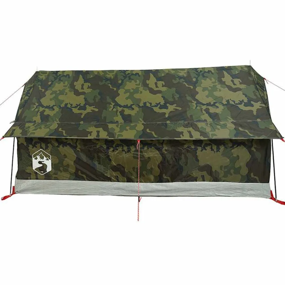 vidaXL Tienda de campaña para 2 personas impermeable Camuflaje Best