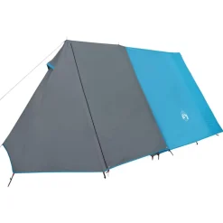 vidaXL Tienda de campaña para 3 personas impermeable Azul Best