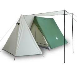 vidaXL Tienda de campaña para 3 personas impermeable Verde