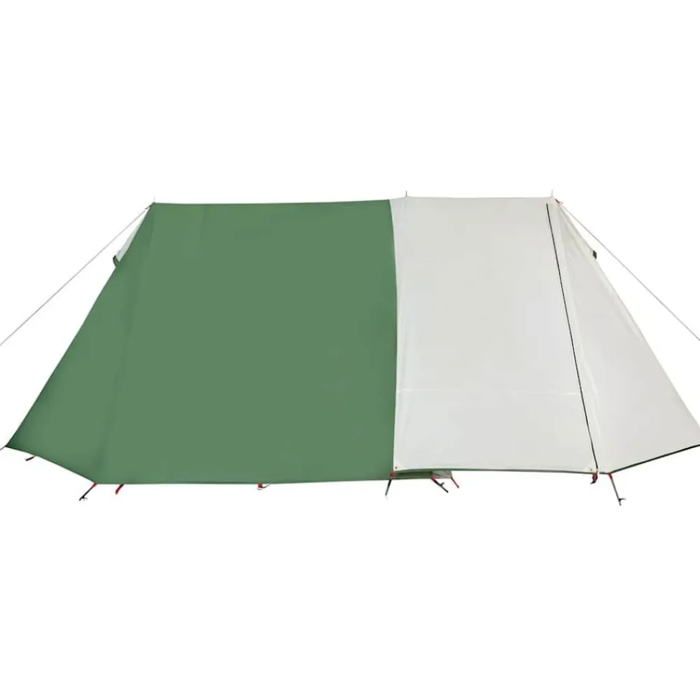 vidaXL Tienda de campaña para 3 personas impermeable Verde