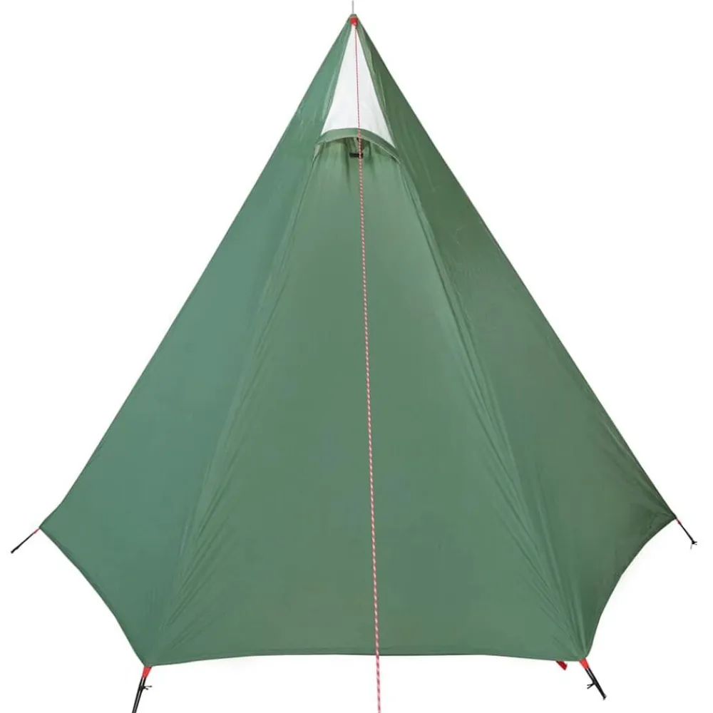 vidaXL Tienda de campaña para 3 personas impermeable Verde