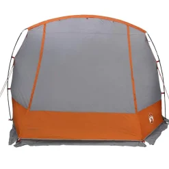 vidaXL Tienda de campaña para coche impermeable Gris y naranja Clearance