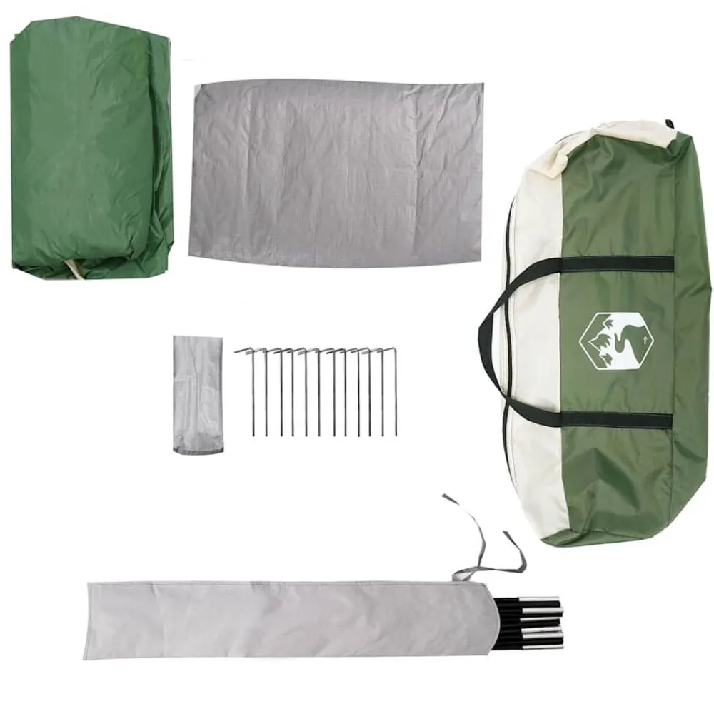 vidaXL Actividades Al Aire Libre-Tienda de campaña para 2 personas impermeable