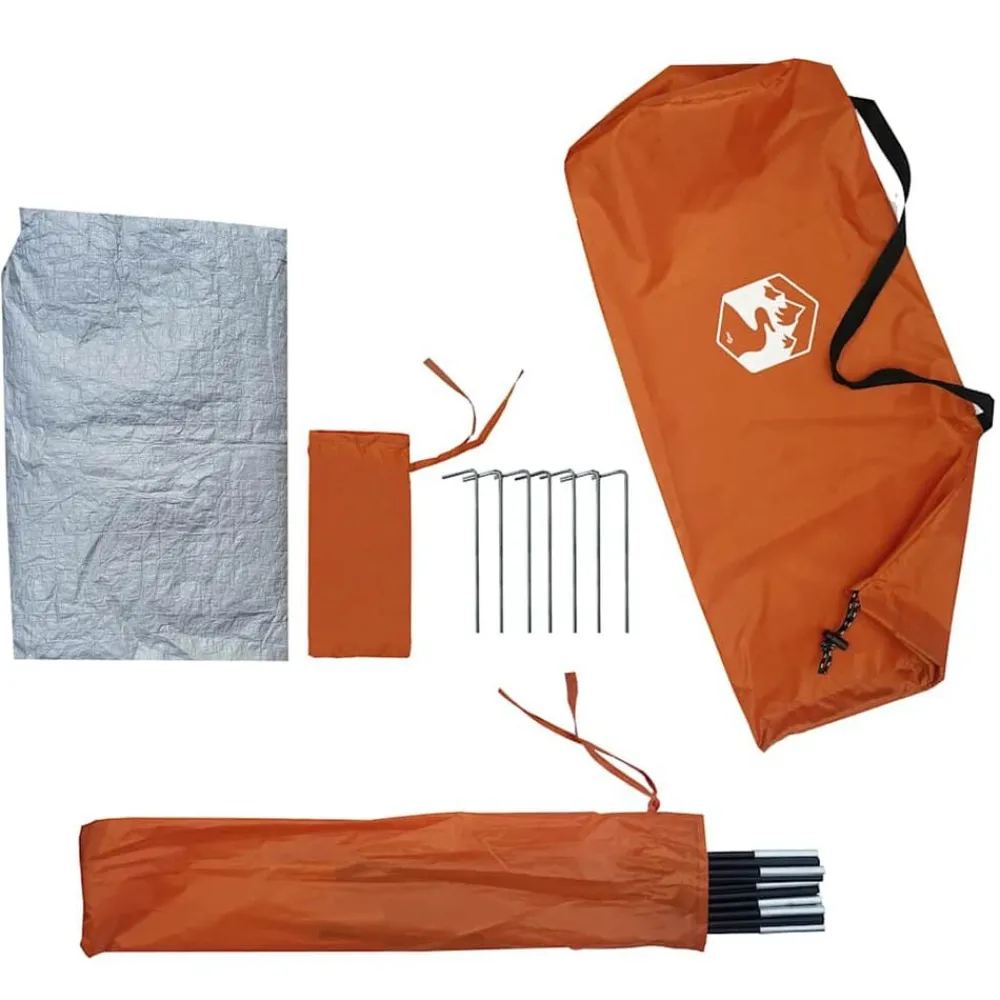 vidaXL Actividades Al Aire Libre-Tienda de campaña para 2 personas impermeable